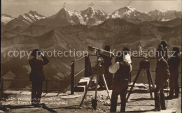 11903203 Niesen Kulm Aussichtsplattform Eiger Moench Jungfrau Alpenpanorama Nies - Sonstige & Ohne Zuordnung