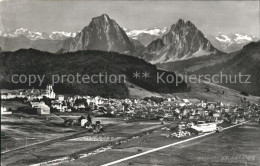 11902960 Einsiedeln SZ Gesamtansicht Mit Alpenpanorama Einsiedeln - Other & Unclassified