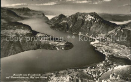 11902908 Morschach Aussicht Vom Fronalpstock Auf Vierwaldstaettersee Rigi Pilatu - Autres & Non Classés