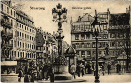 CPA Strasbourg Gutenbergplatz (1390346) - Strasbourg