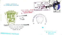 FSAT TAAF Marion Dufresne. 02.09.88 Le Port Reunion Campagne Oceanographique MD 59 Fournaise - Lettres & Documents