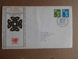 GREAT BRITAIN SG  FDC  WALES Definitive Covers  COVER 1976 - Non Classificati