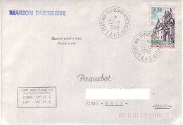 FSAT TAAF Marion Dufresne. 22.02.88 Kerguelen - Lettres & Documents