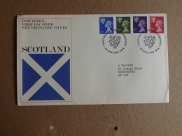 GREAT BRITAIN SG  FDC  SCOTLAND Definitive Covers 1974 - Unclassified