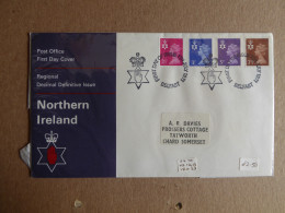 GREAT BRITAIN SG  FDC  NORTHERN IRELAND Definitive Covers 1971 - Unclassified