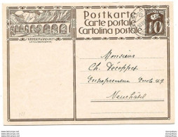 283 - 54 - Entier Postal Avec Illustration "Kanderviadukt" Cachet à Date 1930 - Entiers Postaux