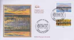 Enveloppe  FDC  1er  Jour    FRANCE     REFLETS    Paysages  Du  Monde    2017 - 2010-2019