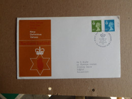 GREAT BRITAIN SG  FDC  NORTHERN IRELAND Definitive Covers 1976 - Ohne Zuordnung