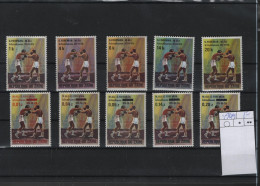 Kongo Kinshasa Michel Cat.No. Mnh/** 490/499 - Nuovi