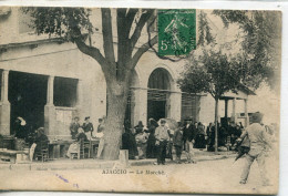 - 2A-CORSE  -   AJACCIO. -  Le Marché.         Collection. J.Moretti,Corté.     N°:629 - Ajaccio