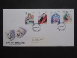 GREAT BRITAIN SG 1183 BRITISH THEATRE FDC    - Ohne Zuordnung