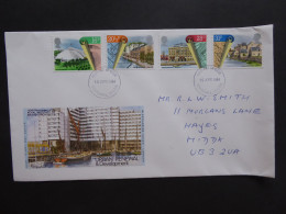 GREAT BRITAIN SG 1245-48 URBAN REWARDS FDC    - Unclassified