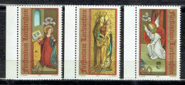 Noël. Sculpture Gothique De L'autel Saint-Mamert De Triesen - Unused Stamps