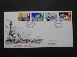 GREAT BRITAIN SG 1286-89  SAFETY AT SEA FDC    - Ohne Zuordnung