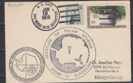 USA  Institute Of Polar Studies Dome C Glaciology  Ca McMurdo JAN 19 1979 (59726) - Bases Antarctiques