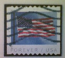 United States, Scott #5342, Used(o) Coil, 2019, Flag Definitive, (55¢) - Usati