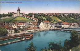 11902364 Schaffhausen SH Rheinpartie Mit Munot Schaffhausen - Andere & Zonder Classificatie