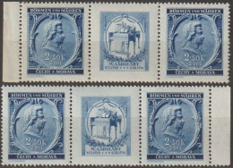 011/ Pof. 71, Border Stamps With Coupons - Ongebruikt