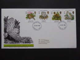 GREAT BRITAIN SG 1320-23 NATURE CONSERVATION ENDANGERED SPECIES FDC    - Unclassified