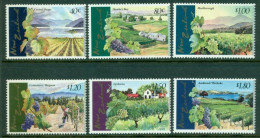 NEW ZEALAND 1997 Mi 1584-89** Wineyards [B1067] - Ernährung