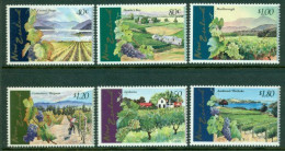 NEW ZEALAND 1997 Mi 1584-89** Wineyards [B1067] - Alimentación