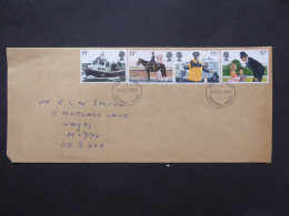 GREAT BRITAIN SG 1100-03 METROPOLITAN POLICE FDC    - Ohne Zuordnung