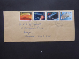 GREAT BRITAIN SG 1312-15 APPEARANCE OF HALLEY'S COMET FDC    - Sin Clasificación