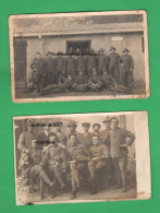 Alpini 2 Foto Anni 1915 1920 Circa Alpino 2 Foto Di Posa - Guerre, Militaire