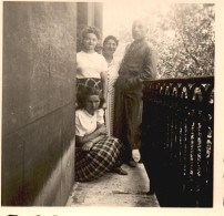 Francia 1940, Sur Le Balcon, Fotografia Epoca, Vintage Photo - Plaatsen