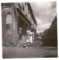 Francia 1946, Les Ormes, Hotel, Salon Coiffure Malecot, Fotografia Epoca - Lieux