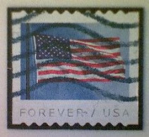 United States, Scott #5342, Used(o) Coil, 2019, Flag Definitive, (55¢) - Usados