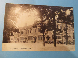 JUVISY, ESSONNE, L'ECOLE DES FILLES, CPA - Juvisy-sur-Orge