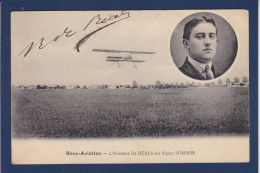 CPA Autographe Signature Aviation Aviateur De Réals Non Circulée - Vliegeniers & Astronauten