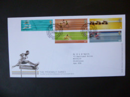 GREAT BRITAIN SG 2299-2303 COMMONWEALTH GAMES MANCHESTER FDC MANCHESTER - Non Classificati