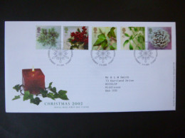 GREAT BRITAIN SG 2321-25 CHRISTMAS SELF ADHESIVE STAMPS FDC BETHLEHEM LLANDEILO - Unclassified