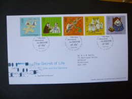 GREAT BRITAIN SG 2343-47 DISCOVERY OF DNA 50TH ANNIVERSARY FDC CAMBRIDGE - Ohne Zuordnung