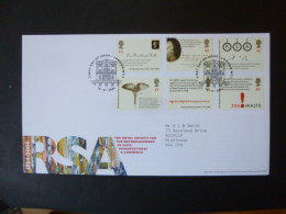 GREAT BRITAIN SG 2473-78 ROYAL SOCIETY OF ARTS 50 YR FDC LONDON - Unclassified