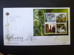 GREAT BRITAIN SG 2941MS ACTION FOR SPECIES KEW GARDENS FDC RICHMOND - Non Classificati