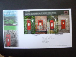 GREAT BRITAIN SG 2954MS POST BOXES FDC WAKEFIELD W.TORKSHIRE - Non Classés