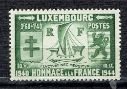 Libération Du Territoire Et Hommage Aux Nations Libératrices - Unused Stamps