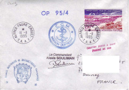 FSAT TAAF Marion Dufresne. 16.11.95 Crozet - Cartas & Documentos