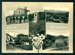 BF161 SALUTI DA CARMIGNANO PRATO 1950 CIRCA - Altri & Non Classificati