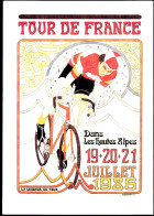 CP Tour De France  Dans Les Hautes Alpes 19-20-21 Juillet 1986 ( Création Guy Vergerpion ) - Wielrennen