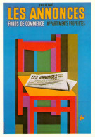 CPM- Illustrateur Affichiste FORÉ - Publicité Por Le Journal "LES ANNONCES" Fonds De Commerce, Appartements *TBE* - Fore
