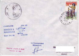 FSAT TAAF Marion Dufresne. 31.10.96 Le Port Campagne MD 105 Images 2 Nausicaa - Lettres & Documents