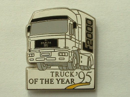 PIN'S MAN - F2000 - TRUCK OF THE YEAR '95 - ARTHUS BERTRAND - Transports