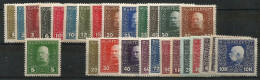 Austria K.u.K. Feldpost Hungary Mi.26/48 Complete Set Of 27 Values MNH/** & MH/* 1915/17 - Ongebruikt