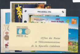 BD-410: Nelle CALEDONIE: BF** N°9(2)-10(2)-12-14-15-17-18 + Carnet C283 - Blocs-feuillets