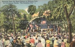 11897366 St_Petersburg_Florida Enjoying Open Air Band Concert Williams Park - Other & Unclassified