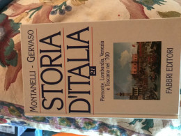 MONTANELLI SORIA D' ITALIA PIEMONTE LOMBARDIA E TOSCANA NEL 700 ! - Sonstige & Ohne Zuordnung